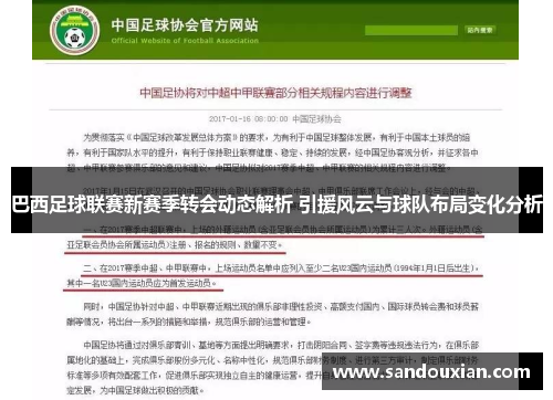 巴西足球联赛新赛季转会动态解析 引援风云与球队布局变化分析