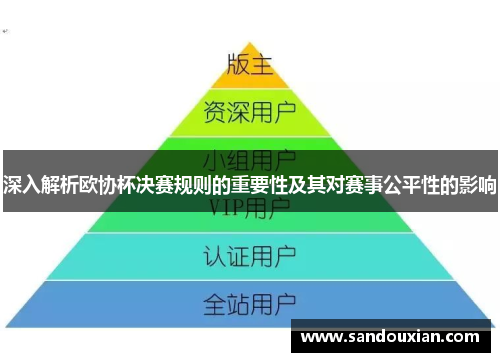 深入解析欧协杯决赛规则的重要性及其对赛事公平性的影响 深入解析欧协杯决赛规则的重要性及其对赛事公平性的影响